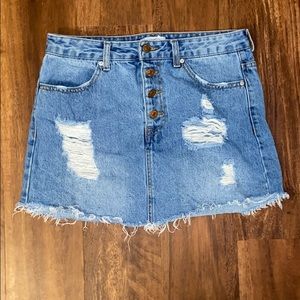Jean Skirt